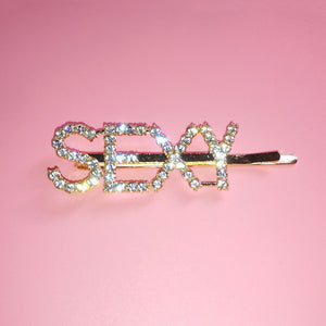 Hair Clips Glittering Letter Hair Pins Twinkle Rhinestone Barrette MOQ 100 Pieces FREE SHIPPING