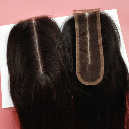 2x6 Lace Closure Straight Virgin Hair Kimk Closure 100% Human Hair Deep Part Closure