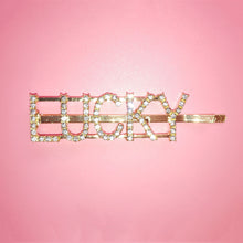 Hair Clips Glittering Letter Hair Pins Twinkle Rhinestone Barrette MOQ 100 Pieces FREE SHIPPING