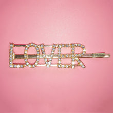 Hair Clips Glittering Letter Hair Pins Twinkle Rhinestone Barrette MOQ 100 Pieces FREE SHIPPING