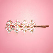 Hair Clips Glittering Letter Hair Pins Twinkle Rhinestone Barrette MOQ 100 Pieces FREE SHIPPING