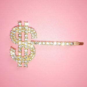 Hair Clips Glittering Letter Hair Pins Twinkle Rhinestone Barrette MOQ 100 Pieces FREE SHIPPING