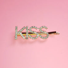 Hair Clips Glittering Letter Hair Pins Twinkle Rhinestone Barrette MOQ 100 Pieces FREE SHIPPING