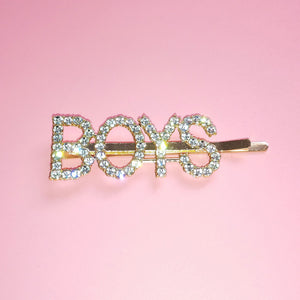 Hair Clips Glittering Letter Hair Pins Twinkle Rhinestone Barrette MOQ 100 Pieces FREE SHIPPING
