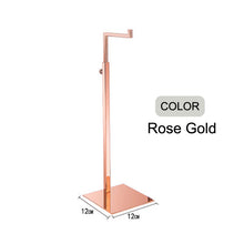 Hair Bundle Display Stand Stainless Steel Adjustable Hair Bundle Holder