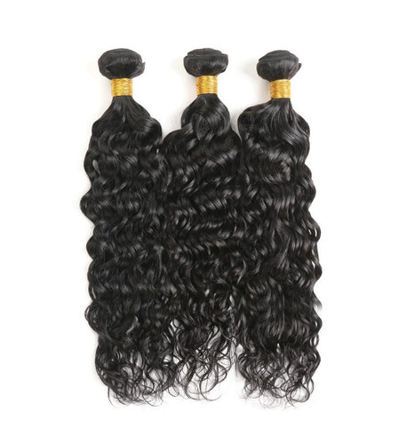 Peruvian Natural Wave Virgin Hair Bundles 3 or 4 Pieces/Pack 100% Human Hair Weaving