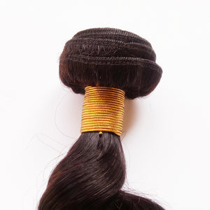 Peruvian Loose Deep Wave Virgin Hair Bundles 3 or 4 Pieces/Pack 100% Human Hair Weaving