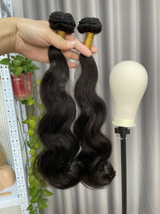 Wholesale Body Wave Hair Bundles 100% Human Hair Natural Color 8A 9A 10A 12A