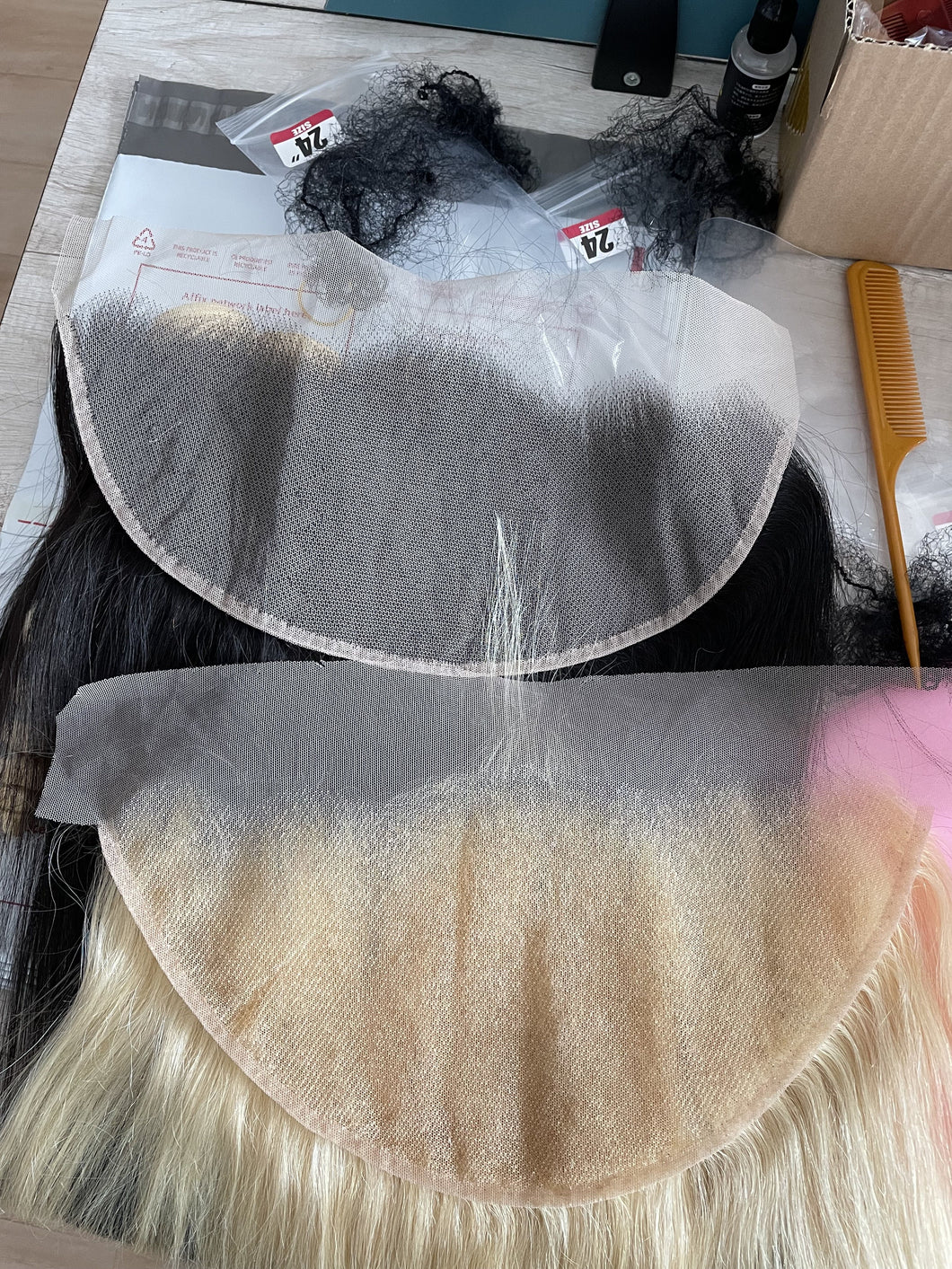 13x6 Lace Frontal Transparent Lace Straight Virgin Human Hair Natural Color Free Shipping