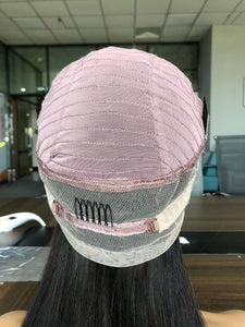 360 Lace Wig Straight Natural Color Virgin Human Hair Free Shipping