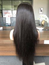 360 Lace Wig Straight Natural Color Virgin Human Hair Free Shipping