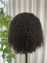 Bob Wig Kinky Curly Natural Color Virgin Human Hair 13x4 Frontal Bob Wig Free Shipping