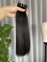 12A Double Drawn Straight Hair Bundles Natural Color Human Hair Weft Free Shipping