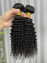 9A Kinky Curly Hair Bundles Natural Color Virgin Human Hair Weft Free Shipping