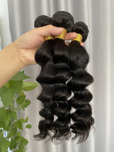 8A Loose Deep Wave Hair Bundles Natural Color Remy Human Hair Weft Free Shipping