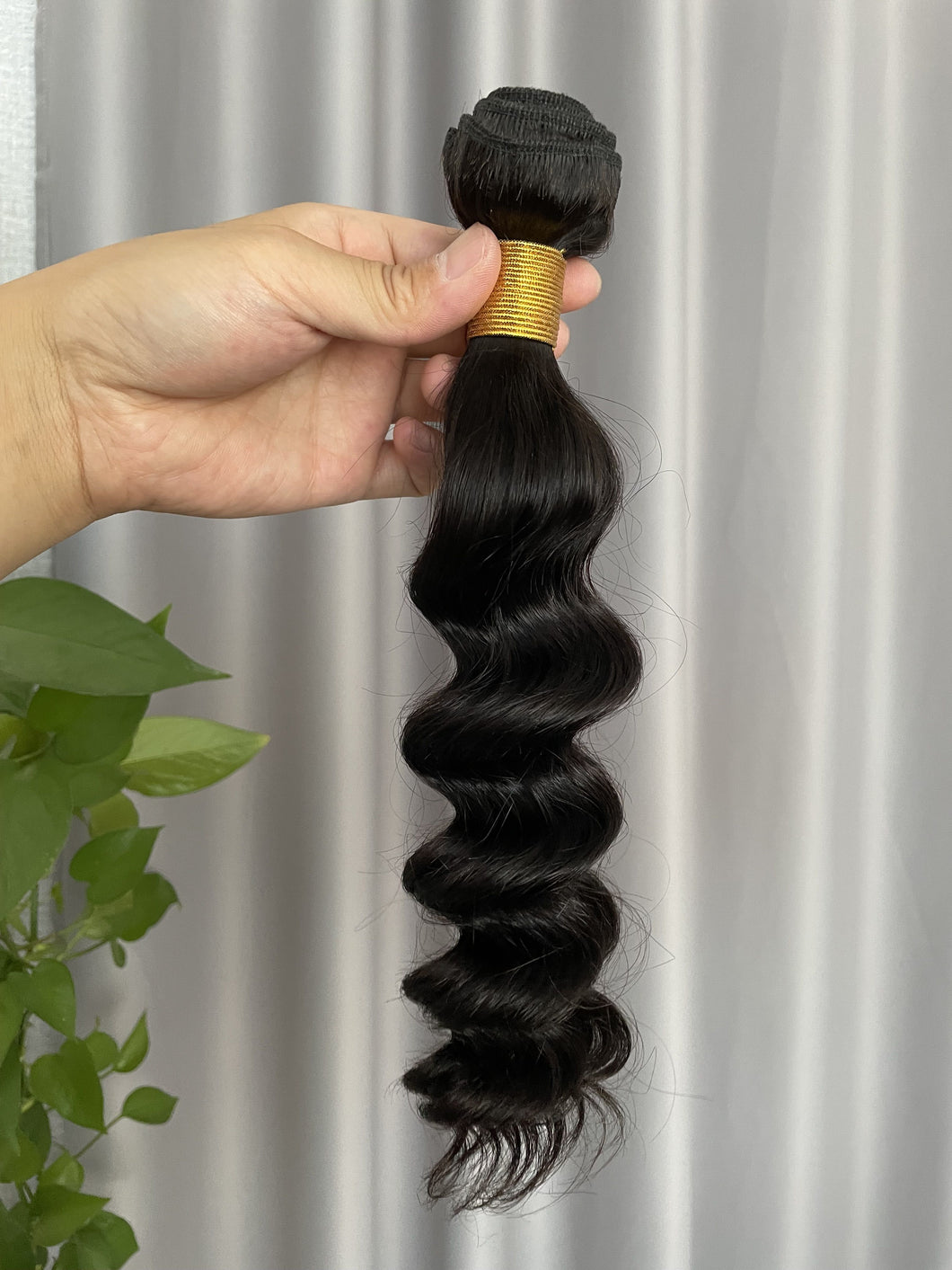 8A Loose Deep Wave Hair Bundles Natural Color Remy Human Hair Weft Free Shipping