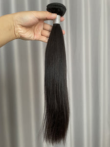 10A Straight Hair Bundles Natural Color Virgin Human Hair Free Shipping