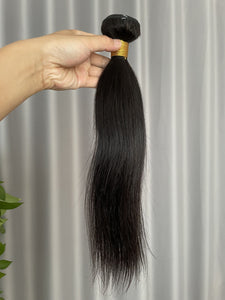 9A Straight Hair Bundles Natural Color Virgin Hair Free Shipping