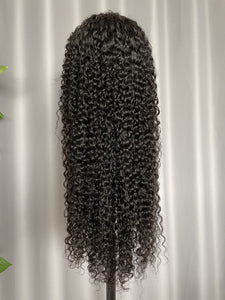 HD 13x6 Lace Wig Jerry Curl Virgin Hair Transparent Thin Lace Frontal Wig Free Shipping