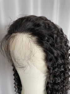 HD 13x6 Lace Wig Jerry Curl Virgin Hair Transparent Thin Lace Frontal Wig Free Shipping
