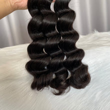 10A Loose Deep Wave Hair Bundles Natural Color Virgin Human Hair Weft Free Shipping