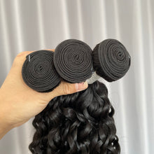 10A Water Wave Hair Bundle Natural Color Virgin Human Hair Weft Free Shipping