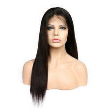 Straight Lace Front Wig 150% Density 8 - 24 Inch Natural Color Human Hair Wigs With Baby Hair