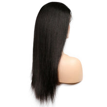 Straight Lace Front Wig 150% Density 8 - 24 Inch Natural Color Human Hair Wigs With Baby Hair