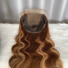 P4/27 Highlight Body Wave Human Hair Lace Wig Closure and Frontal Wig