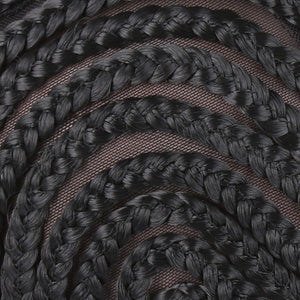 Cornrow Wig Cap With Clip 1 Pack Braided Crochet Wig Cap With Adjustable Straps and Combs