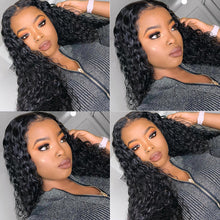 13x4 Lace Frontal Wig Deep Wave 100% Human Hair Lace Front Unit 10A Grade