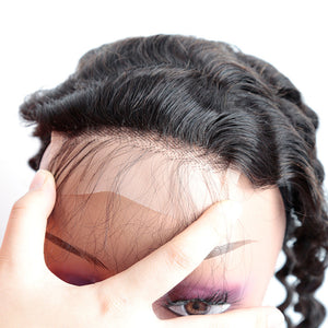 4x4 Lace Closure Deep Wave 100% Virgin Human Hair Closure Free Shipping