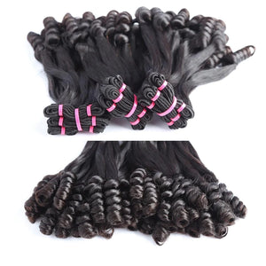 Double Drawn Flower Curl 100g Original Human Hair