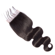 5x5 Lace Closure Body Wave 100% Virgin Human Hair Closure Free Shipping