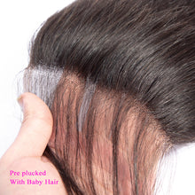 5x5 Lace Closure Body Wave 100% Virgin Human Hair Closure Free Shipping
