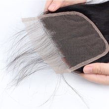 6x6 Lace Closure Straight 100% Virgin Human Hair Closure 10A Grade