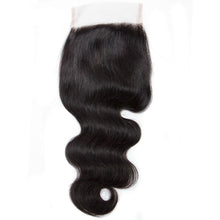 6x6 Lace Closure Body Wave 100% Virgin Human Hair Closure Free Shipping