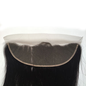13x4 Straight Lace Frontal Natural Color Human Hair Ear To Ear Frontal Free Shipping