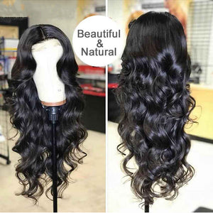 13x4 Lace Frontal Wig Loose Wave 100% Human Hair Lace Front Unit 10A Grade