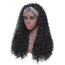 Jerry Curly Headband Wig 100% Virgin Human Hair 200% Density 10A Grade