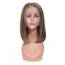 Short Bob Wig Front Lace Wig 100% Human Hair Free Shipping